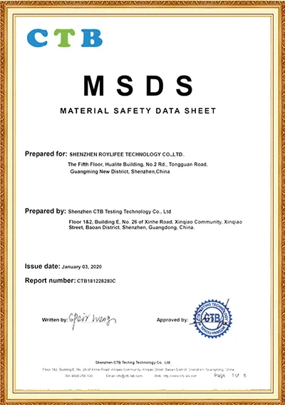 Certifications
